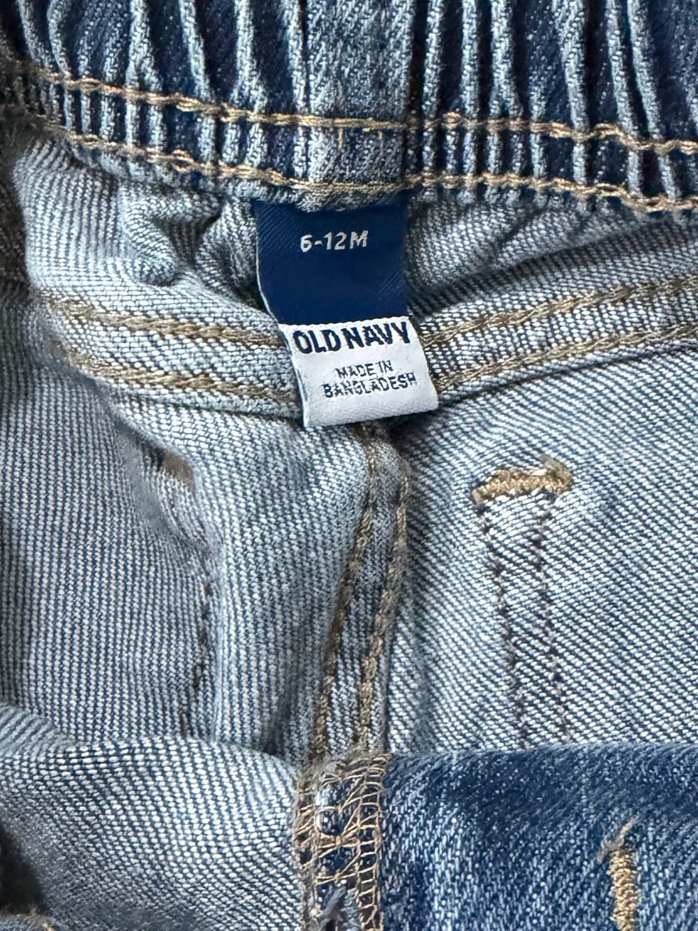 Old Navy Kids Light Wash Pull-On Denim Jeans
